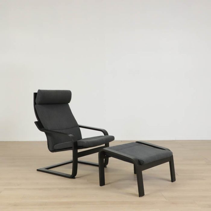 Fåtölj Med Fotpall Poäng | IKEA Fåtölj Med Fotpall Poäng