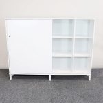 Kontorskabe/opbevaring med skydedør