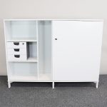 Kontorskabe/opbevaring med skydedør