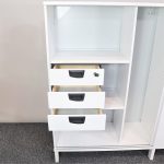 Kontorskabe/opbevaring med skydedør