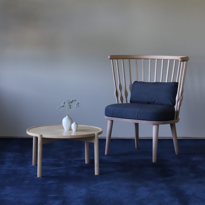 Tæppe Blå 460×395 cm