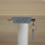 Elektriskt Höj-och sänkbart skrivbord Bekant