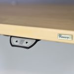 Elektrisk højdejusterbart skrivebord 160 cm