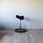Balansstol Smart svart/röd