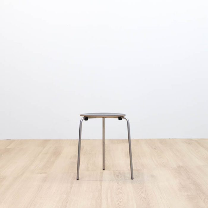 Sort taburet | DAVID DESIGN Sort skammel