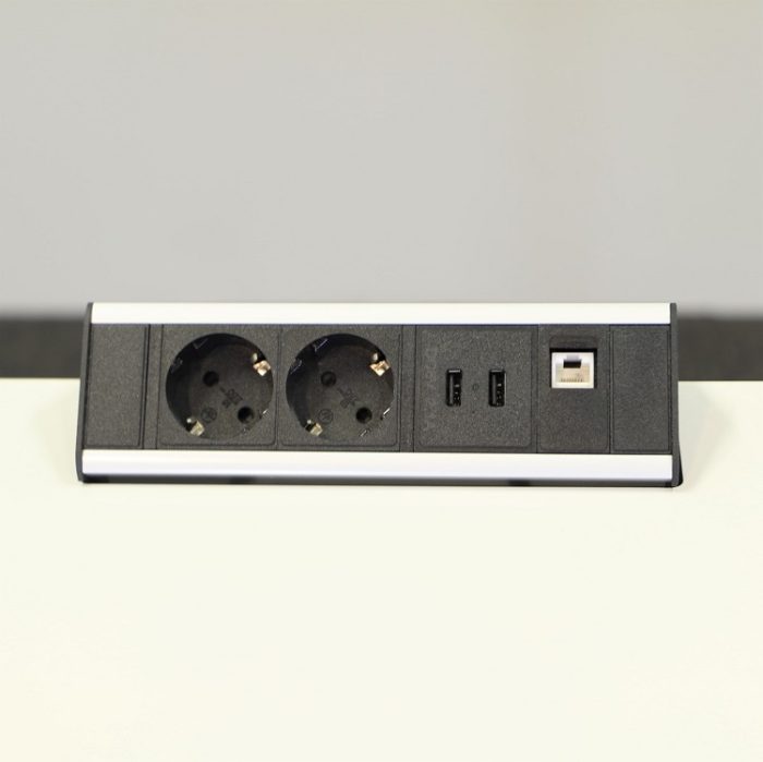 Elektriskt höj- och sänkbart skrivbord 160 cm