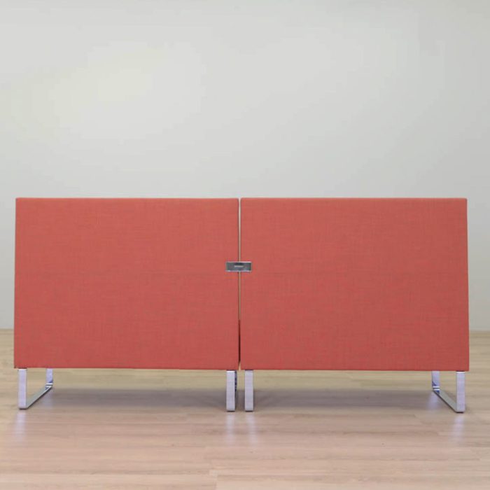 Monolite-sofa med høj ryg