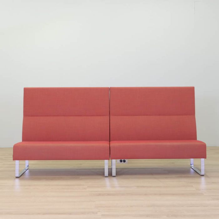 Monolite-sofa med høj ryg