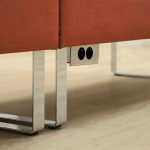 Monolite-sofa med høj ryg