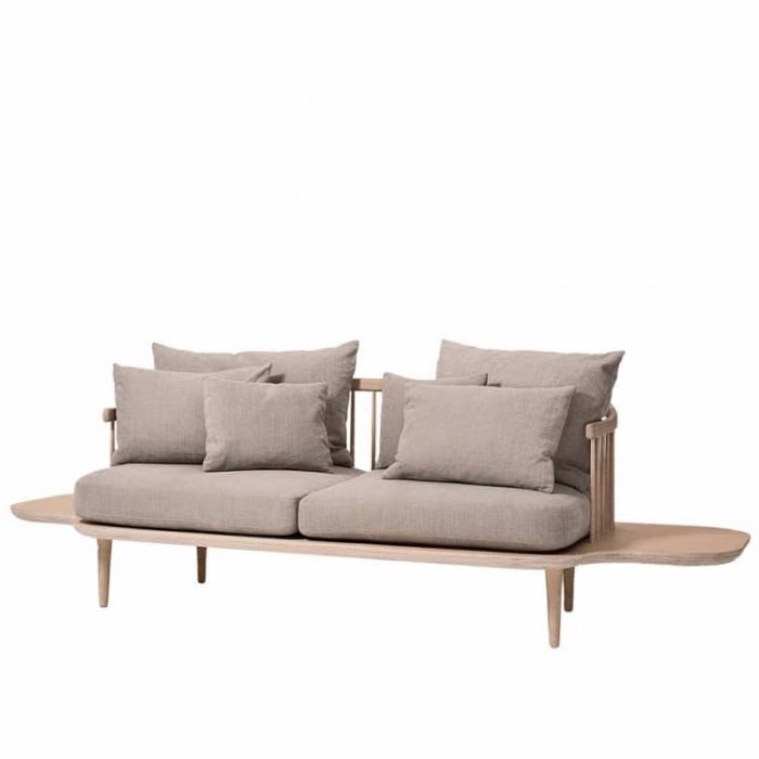 Sofa Fly Sofa SC3 med sidebord | &TRADITION Sofa Fly Sofa SC3 med sidebord