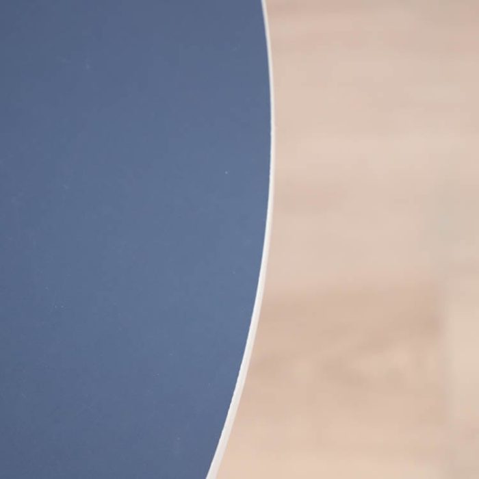 Rundt sofabord med fjer