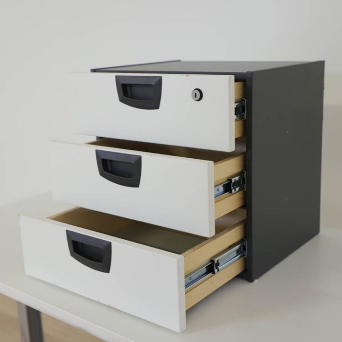 Låsbar skuffesektion EDU3