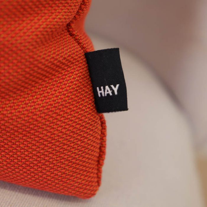 Pudekort Hay rød, gul, grøn, grå