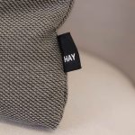 Pudekort Hay rød, gul, grøn, grå