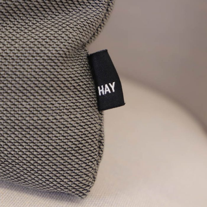 Pudekort Hay rød, gul, grøn, grå