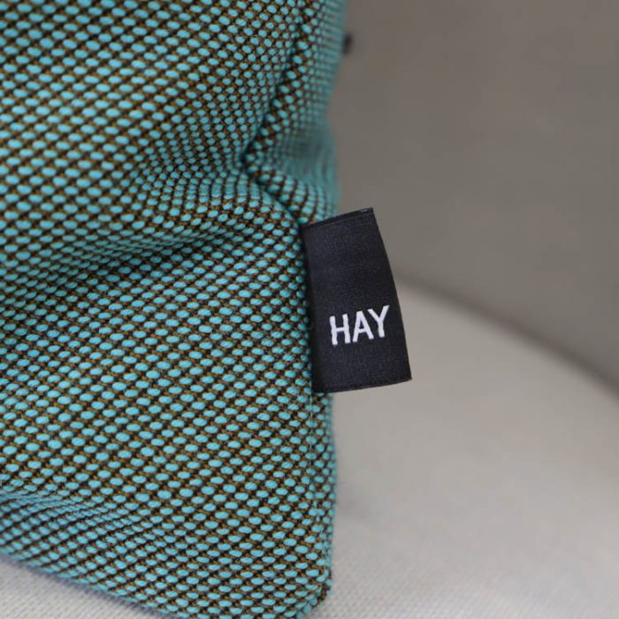 Pudekort Hay rød, gul, grøn, grå